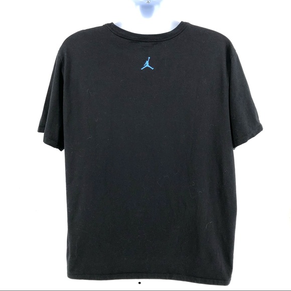 Jordan Lucky No. 7 Black Short Sleeve Tee, Size XXL - Picture 3 of 5